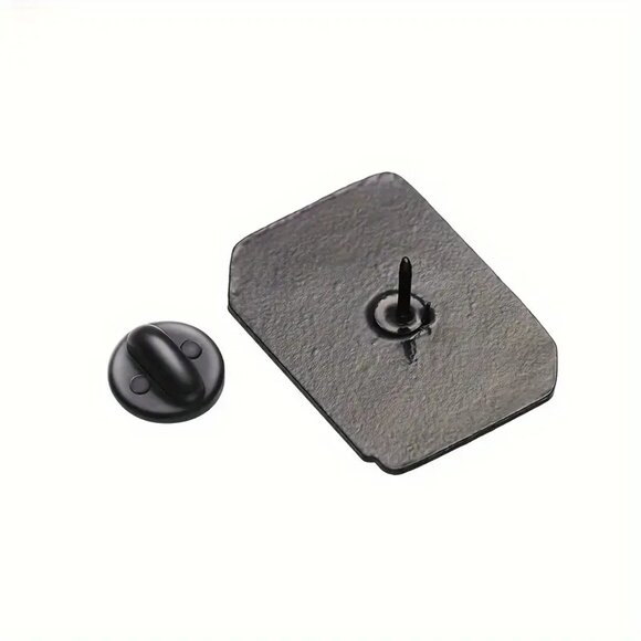 "I FALL ASLEEP TO FORENSIC FILES” TV OIL DRIPPED ENAMEL PIN LAPEL PIN BROOCH NWT - Picture 6 of 13